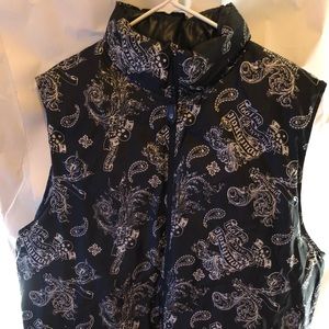 South Pole reversible boomer vest